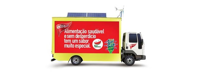 Food truck sustentável chega ao extra e oferece aulas gratuitas de aproveitamento de alimentos