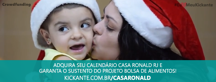 Casa Ronald McDonald-RJ promove campanha para arrecadar recursos na internet
