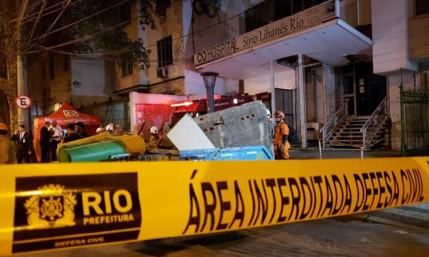 Uma pessoa morre e outra fica ferida em desabamento de laje de hospital no Maracanã