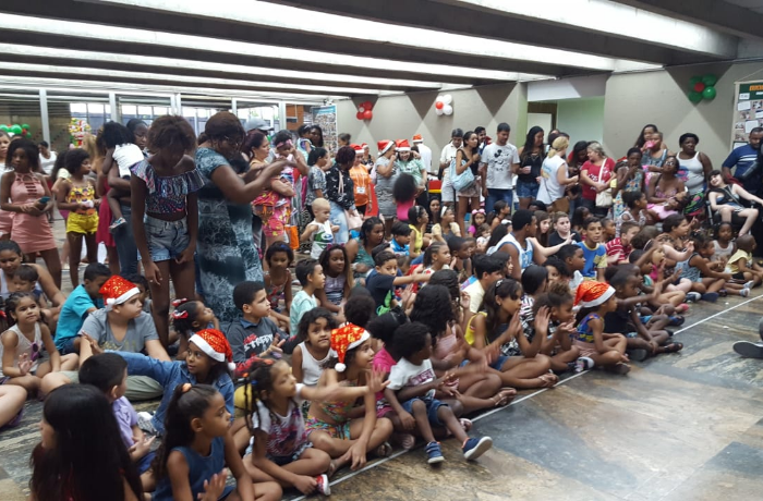 ONG promove festa para crianças em hospital de Vila Isabel